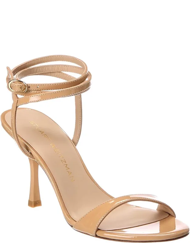 Nudist Wrap 85 Patent Sandals