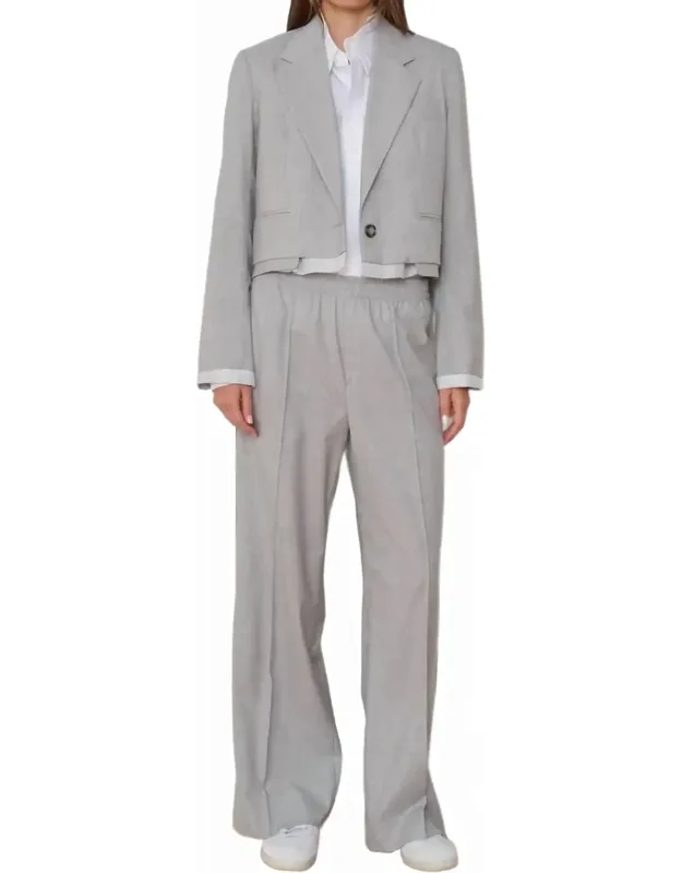 Cropped Blazer
