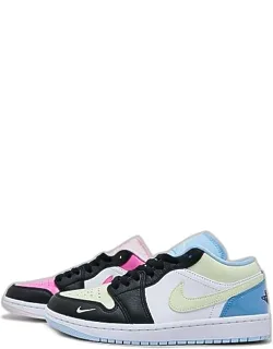 Jordan Air Retro 1 Low Se Casual Shoes With Genuine Leather Upper And Encapsulated Nike Air-sole Unit