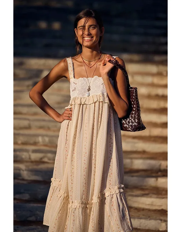 Babydoll Midi Dress