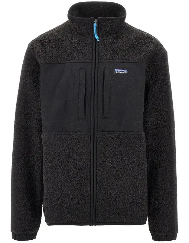 Retro Patch Fleece Jacket