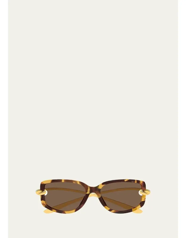 Knot Rectangular Sunglasses