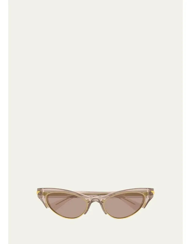 Transparent Cat Eye Sunglass
