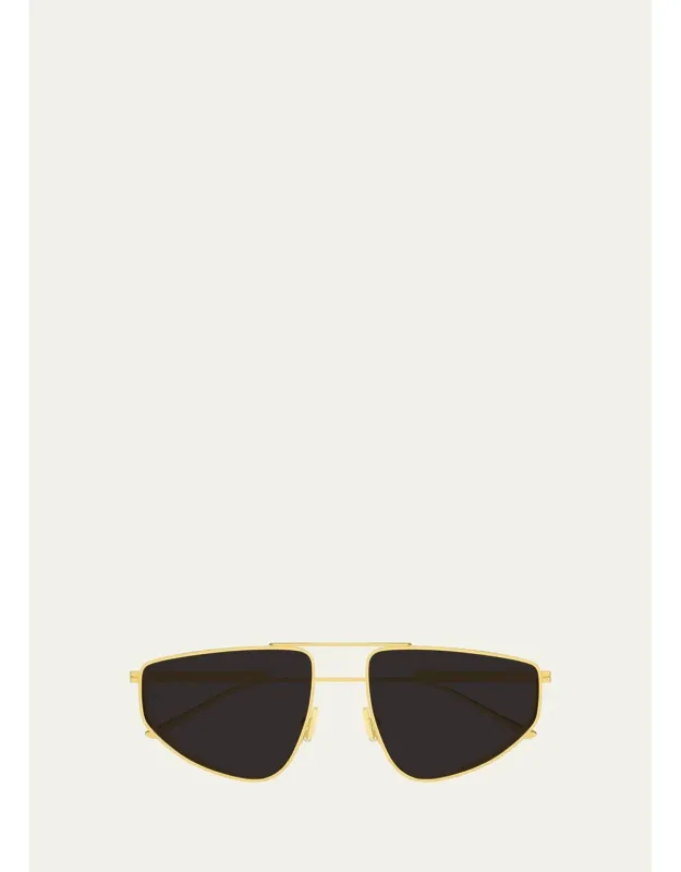 Geometric Aviator Sunglass