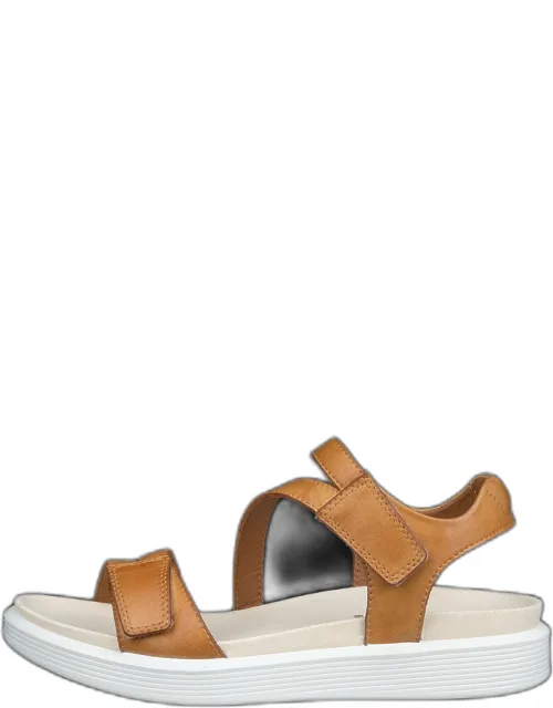 Soft Sandals - Leather Two Strap Sandal