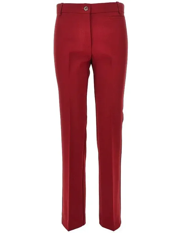 Viscose-blend Crêpe Pants