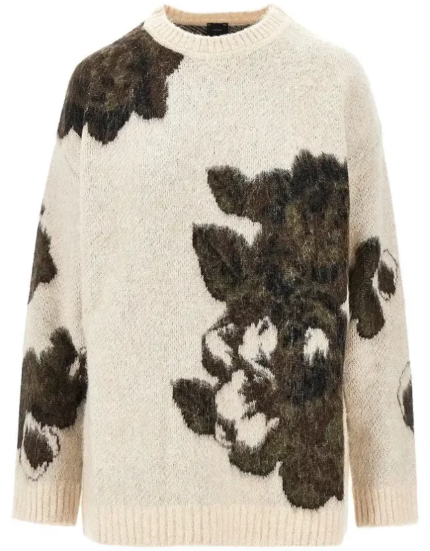 Jacquard Wool And Alpaca Blend Sweater