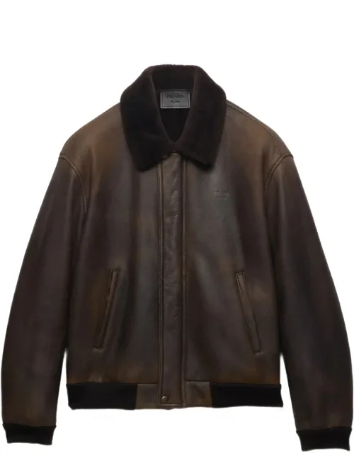 Shearling Bomber Jacket