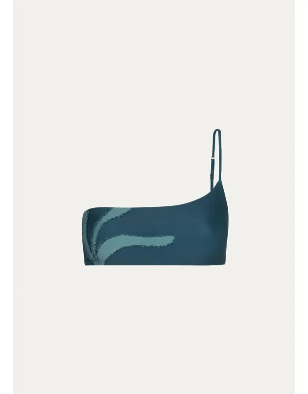 One-shoulder Bikini Top
