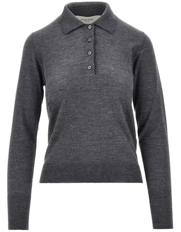 Ghislayne Knitted Polo Shirt