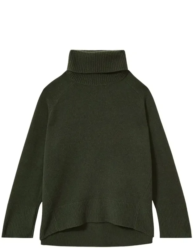 Eliza Wool & Cashmere-blend Roll Neck Sweater