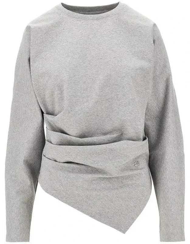 Draped Stretch Jersey T-shirt