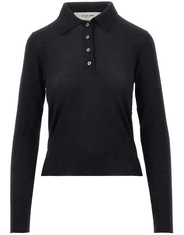 Ghislayne Knitted Polo Shirt