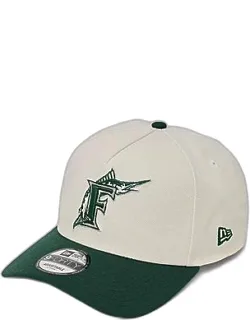 Florida Marlins Mlb Dark Green 9forty A-frame Snapback Hat