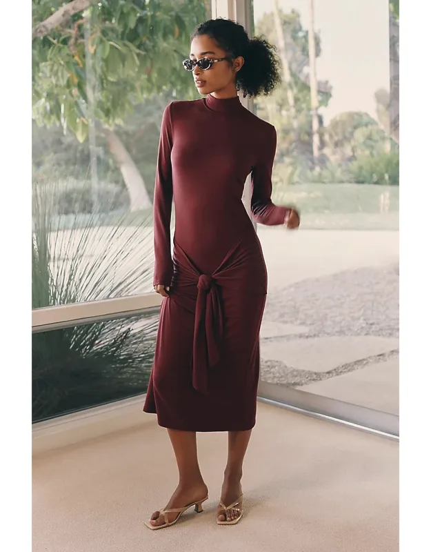 Knit Midi Dress