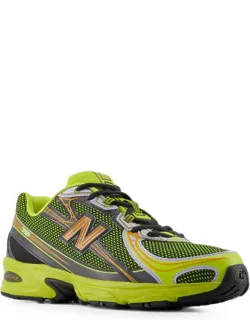 740 Sneakers With Open Knit Mesh Upper And Segmented Midsole