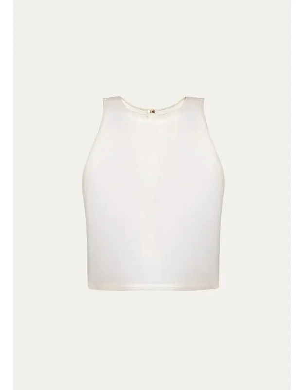 Eyelet Sleeveless Top