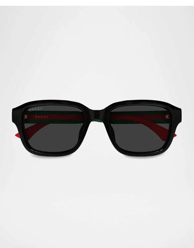Gg2120sa New Pop Web Square Recycled Acetate Sunglasses