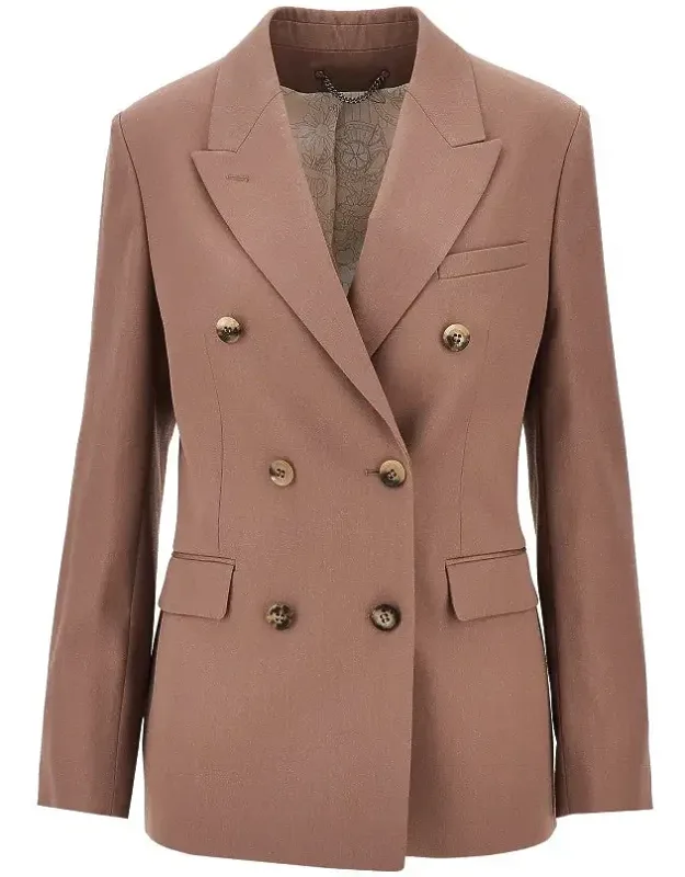 Diva Double-breasted Blazer
