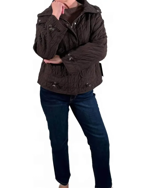 Modern Quilted Barn Jacket
