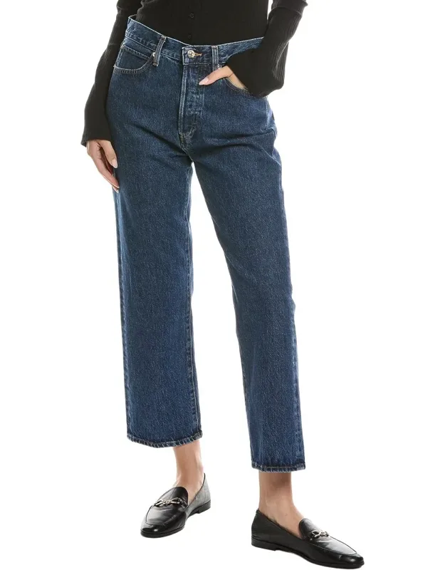 The Vertical Scheme Crop Jeans