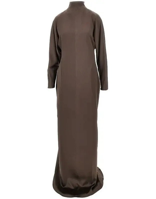 Silk Long Dress