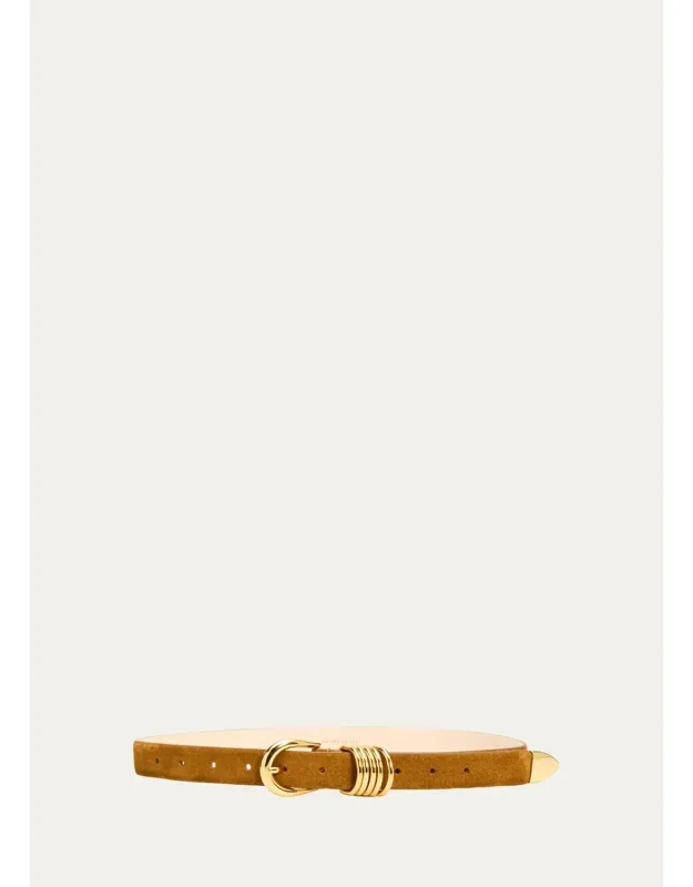 Hollyhock Suede Belt