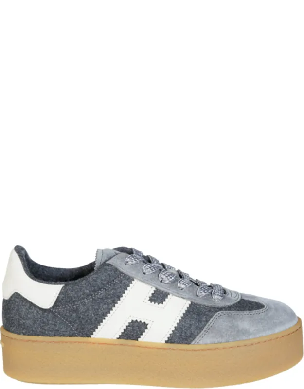 Textured Fabric Sneakers