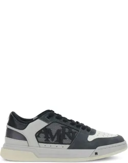 Panelled Logo-patch Sneakers