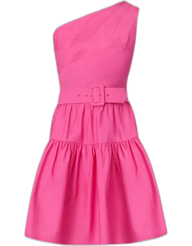 Crawford One-shoulder Mini Dress