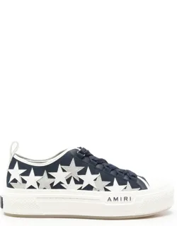 Star-patch Platform Sneakers