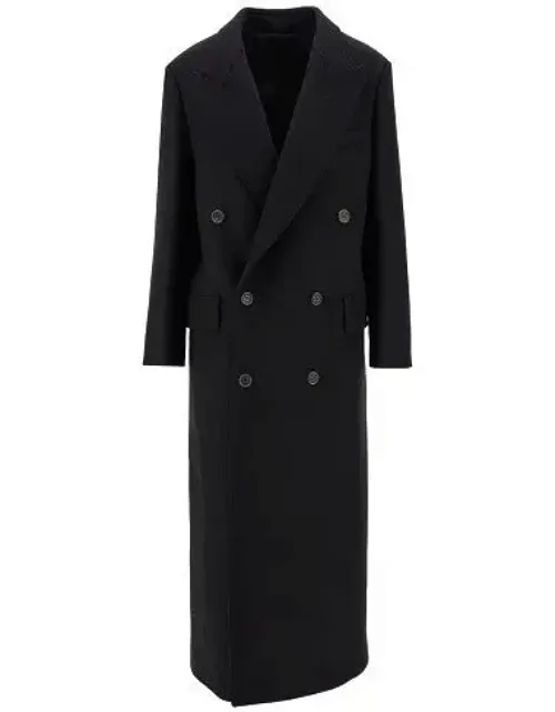 Wool And Cashmere Long Coat