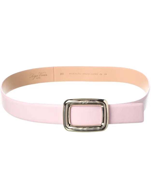 Buckle Leather Belt