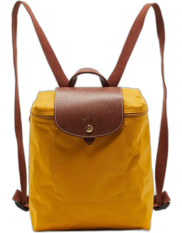 Le Pliage Nylon And Leather Backpack