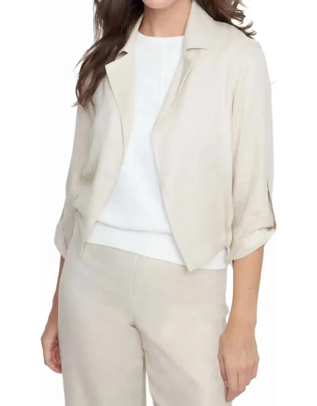 Lurex Thread Woven Blazer