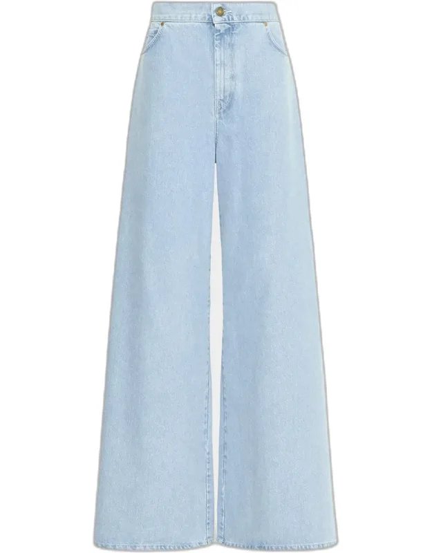 Wide-leg Jeans