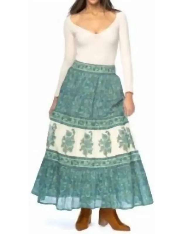 Maxi Tiered Skirt