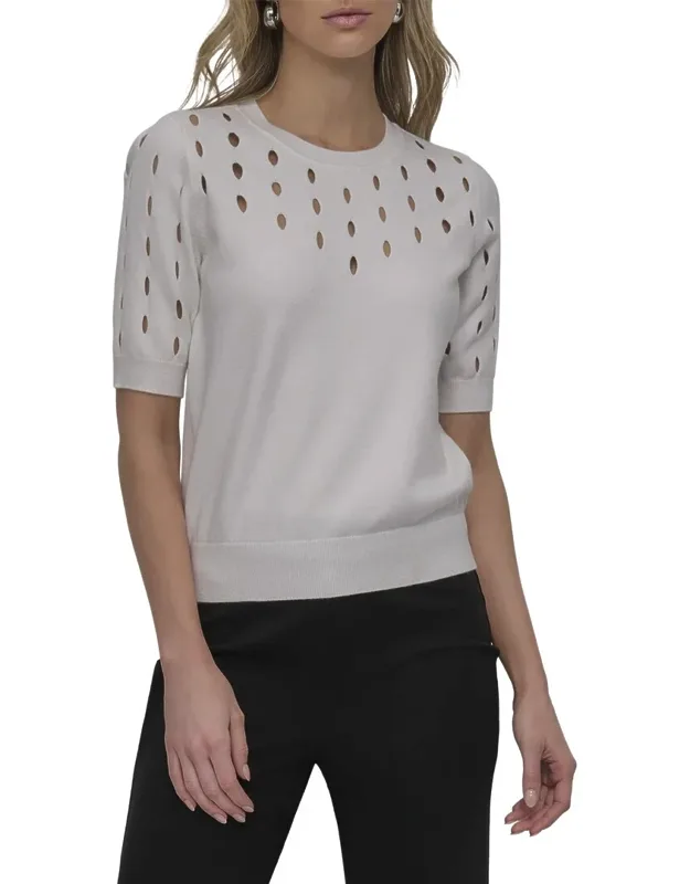 Cutout Detail Sweater