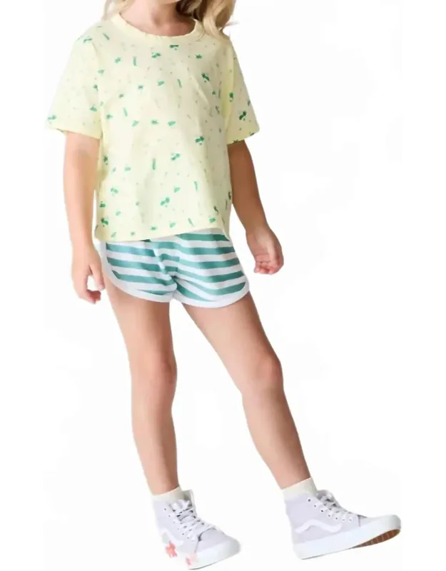 Devin Short Sleeve Tee In Golfing All Over