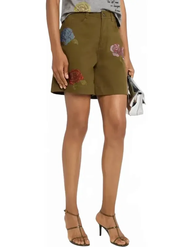 Heatset Roses Shorts