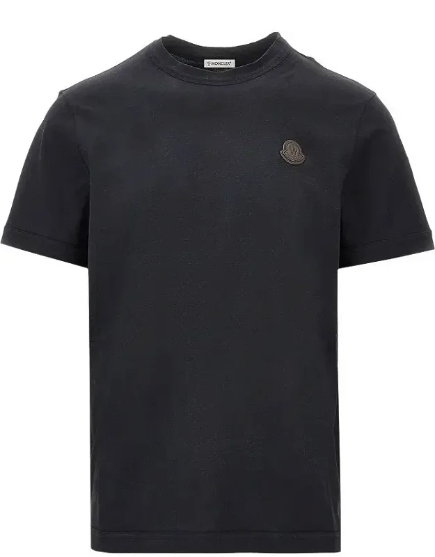 Cotton Jersey T-shirt With Logo Patch
