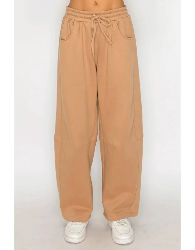 Harbor Barrel-leg Sweatpants