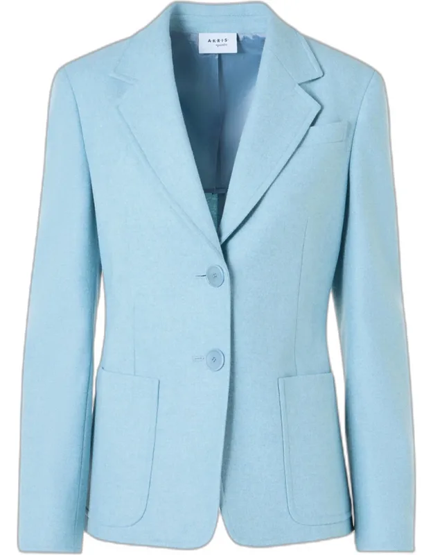 Wool Flannel Blazer