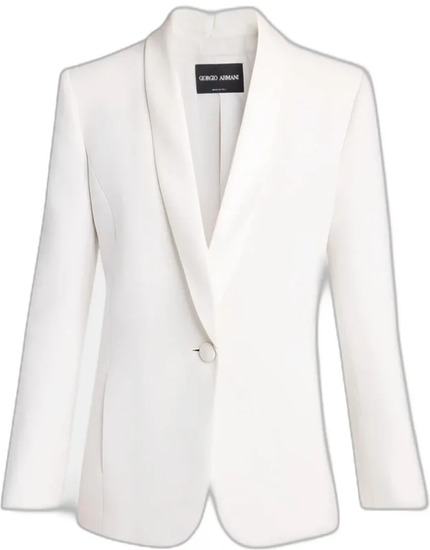 Slit-cuff Blazer