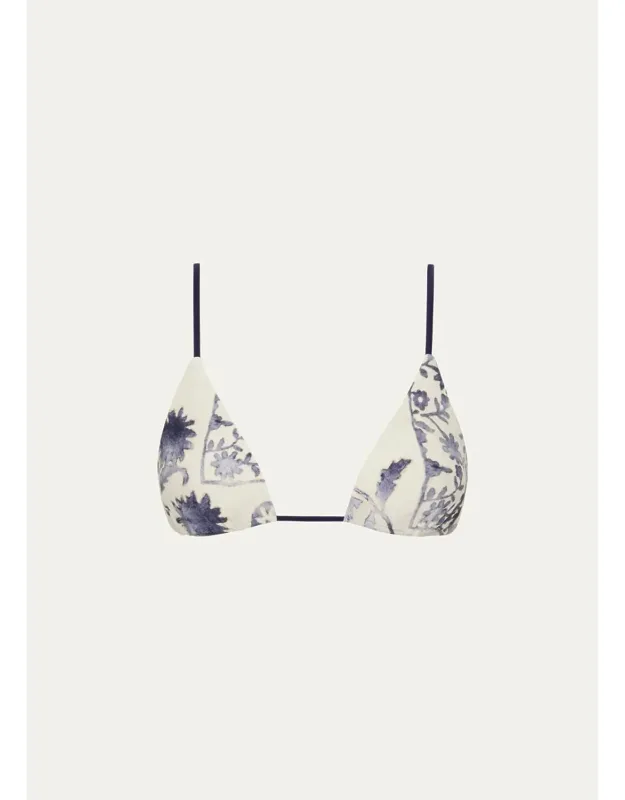 String Triangle Bikini Top