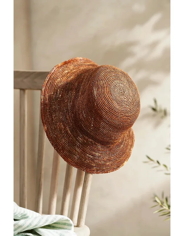 Raffia Bucket Hat