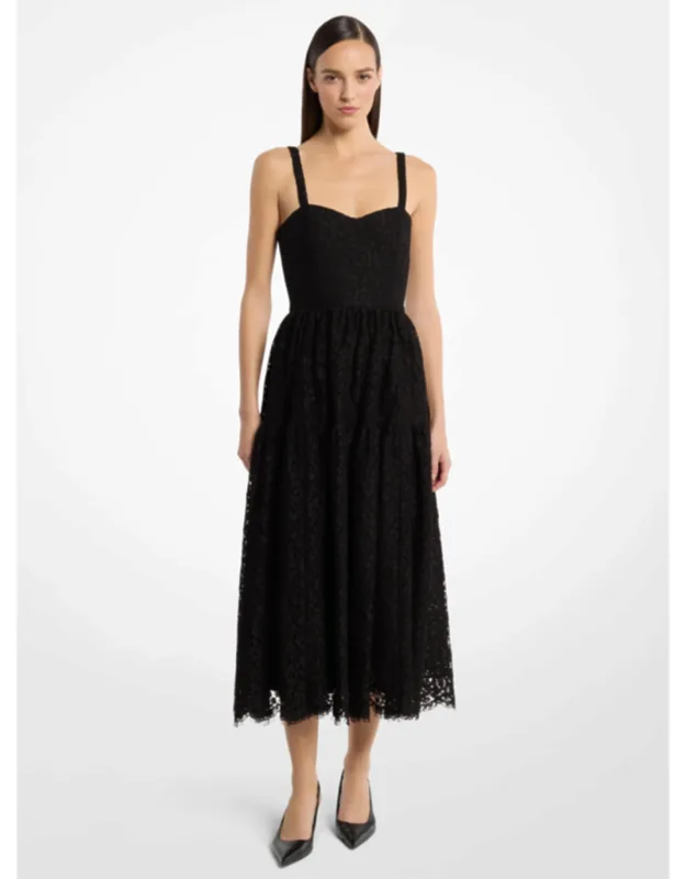 Floral Lace Sweetheart Dress