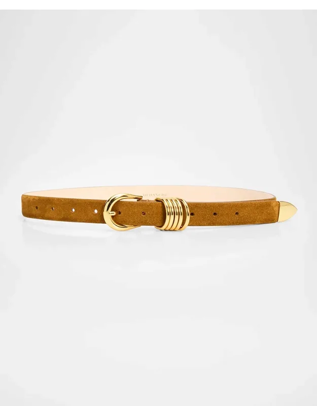 Hollyhock Suede Belt