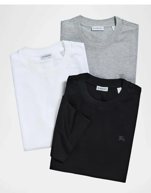 Seth Ekd-embroidered T-shirt Set