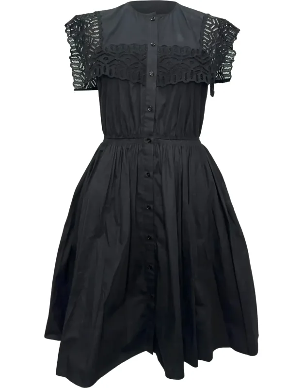 Lidwine Lace Trim Dress